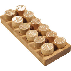 Σετ Σφραγίδων Colop Woodies teacher Motif