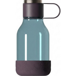 Ποτίστρα Asobu - Dog - bottle made of Tritan with dog 1.5 liters burgundy red