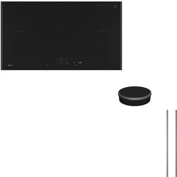 Neff T69YYV4C0 Anthracite Grey Twist Pad Flex Επαγωγική Εστία Αυτόνομη με Λειτουργία Κλειδώματος 83.4x52.7cm