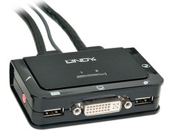 Lindy KVM Switch 42341 2 x DVI / USB Audio