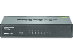 Trendnet TEG-S82G Unmanaged L2 Switch με 8 Θύρες Ethernet 1Gbps