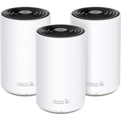 TP-Link Deco XE75 V1 Mesh Access Point WiFi 6E Tri Band (2.4 & 5GHz & 6GHz) 3-Pack