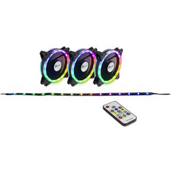 Inter-Tech Argus RS-04 RGB 3-Pack