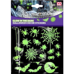 WM Αυτοκόλλητα Halloween Glow In The Dark 21x15cm (86850)