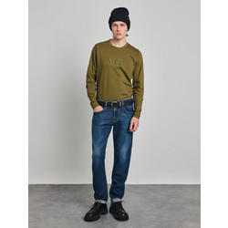 Staff Devon Ανδρική Λαδί Μακρυμάνικη Μπλούζα 64-302.056-Olive