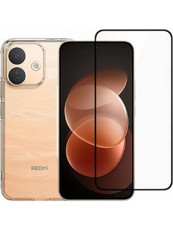 Vivid Set TPU Case + Full Face Tempered Glass Xiaomi Redmi Note 17 Pro Θήκη & Γυαλί Προστασίας