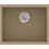 Sanitec Classic 341 Ένθετος Νεροχύτης Γρανίτη Ματ Metallic Cream 40x50cm