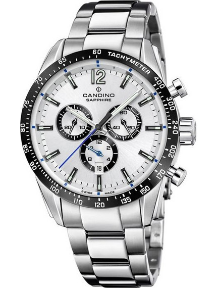Candino Sport Athletic Ανδρικό Ρολόι Χρονογράφος C4757/1