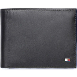 Ανδρικό Πορτοφόλι Tommy Hilfiger Eton Trifold AM0AM00657 002 Μαύρο Μαύρο