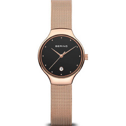 Bering Classic Γυναικείο Ρολόι με Ροζ Χρυσό Μεταλλικό Μπρασελέ 13326-362