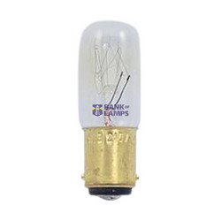 Special Bulb BA15d 10W 240V tubular NARVA