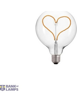 LED Bulb Filament E27 3.5W GLOBE 2000K sirds