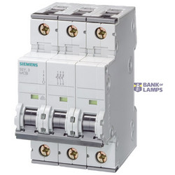 Miniature circuit breaker 400 V 6 kA, 3-pole, C, 16 A, D=70 mm
