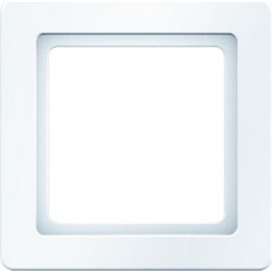 Frame 1gang, Q.1, p. white velvety