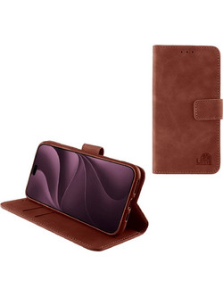 Lime Essential Magnet Book Θήκη (iPhone 18 Pro) Chestnut Brown
