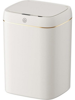 HOME USE κάδος απορριμμάτων HUH-0251 με φωτοκύτταρο, 9lt, λευκός