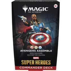 Commander Deck Avengers Assemble Marvel Super Heroes English - Magic The Gathering