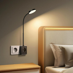 Πρίζα Τοίχου με Φωτιστικό LED Aigostar, Schuko 16A 3680W, USB-A, Type-C, 400lm, 3000K-6000K, Dimmer, Μαύρο