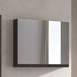 Karag Urban 90 Καθρέπτης Μπάνιου με Ντουλάπι Wenge 90x60x13