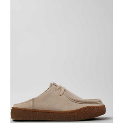 Camper γυναικεία suede παπούτσια Peu Terreno - K201983-001 Μπεζ
