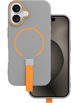 TFO Loop Thin Mag Back Cover Grey (iPhone 15)