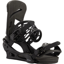 Δέστρες snowboard ανδρικές HG Mens Mission Re:Flex Snowboard Bindings Burton Μαύρο