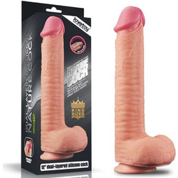 Lovetoy Nature Cock with Balls 30.5cm Flesh