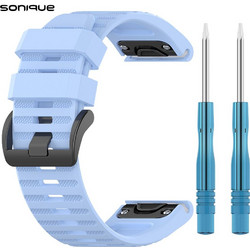Sonique Stripe Λουράκι Σιλικόνης Lilac (Fenix 3 / 3 HR / 5X / 5X Plus / 6X / 6X Pro / 7X)