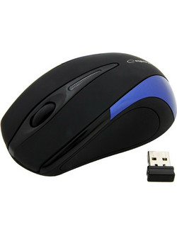 Esperanza EM101 Ασύρματο Mini Ποντίκι Black Blue