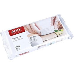 ARTIX PAINTS φυσικός πηλός PY036-1, χωρίς γλουτένη, 500γρ, λευκός