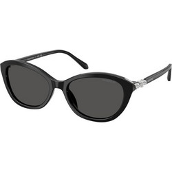 Swarovski SK6066U 103887 Γυναικεία Γυαλιά Ηλίου Cat Eye Κοκάλινα Μαύρα με Μαύρο Φακό