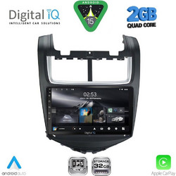 Digital IQ RSD 1074B_CPA Ηχοσύστημα Αυτοκινήτου 9" 2 DIN Chevrolet Aveo 2014-2017