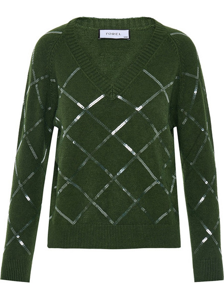 FOREL Πλεκτή μπλούζα 083.90.01.035-ΠΡΑΣΙΝΟ Green