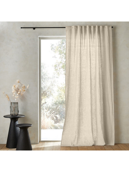 La Redoute Κουρτίνα Λινό με Σιρίτι 140x320 Private
