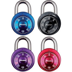 Master Lock 1533EURD - Λουκέτο μίνι 38mm σταθερού συνδυασμού σε 4 χρώματα