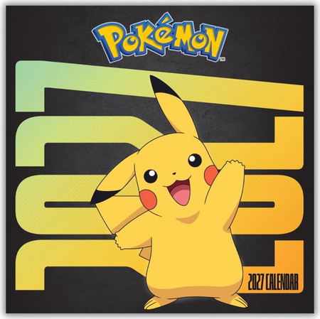 POKEMON 2027 SQUARE CALENDAR