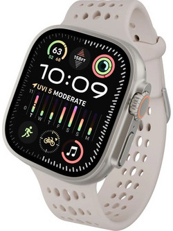 Decoded Ares O Λουράκι Σιλικόνης Clay (Apple Watch 44 / 46 / 49mm)