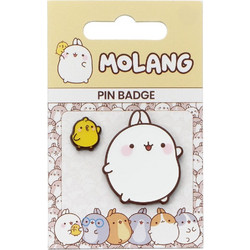 Molang Pin Badge Molang & Piu Piu
