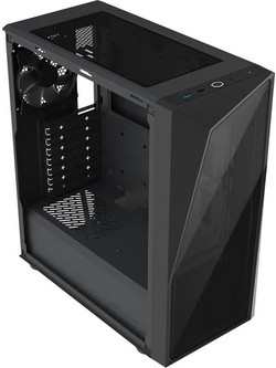 Cooler Master CMP 520L Window Black Midi Tower Κουτί Υπολογιστή με Πλαϊνό Παράθυρο