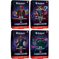 Magic the Gathering: Marvel Darkhold Destiny - Commander Decks (Set of 4)