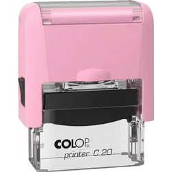 Σφραγίδα Colop C20 3 Σειρών Pastel Ροζ