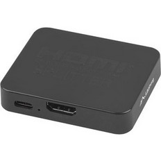 LANBERG VIDEO SPLITTER HDMI->2X HDMI 4K + USB-C PORT BLACK