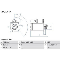 BOSCH 0 986 026 220 - BOSCH BX ΜΙΖΑ