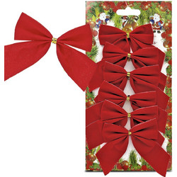 Φιόγκοι σετ=6τεμ 8cm Xmasfest 113272
