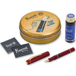 Πένα Kaweco Piston Sport AL Starter Set Bordeaux Gold