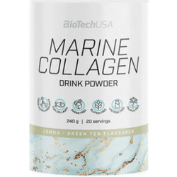 Biotech USA Marine Collagen Green Tea Lemon με Βιταμίνη C 240gr