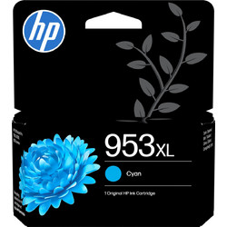 HP 953XL Cyan Μελάνι Εκτυπωτή Inkjet F6U16AE