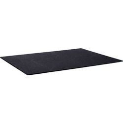Γυάλινη Επιφάνεια Κοπής Ανάγλυφη Black Marble 30,5 x 41 cm, Μαύρη