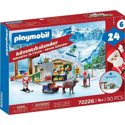 PLAYMOBIL ADVENT CALENDAR ΕΡΓΑΣΤΗΡΙΟ ΤΟΥ ΑΗ ΒΑΣΙΛΗ (72226)