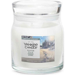 Yankee Candle Αρωματικό Κερί Signature σε Γυάλινο Δοχείο Medium σειρά Winter walk (368γρ.)